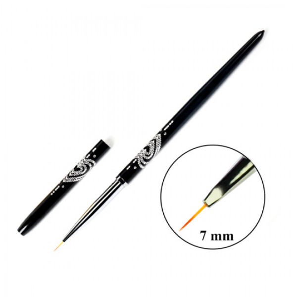 Pensula modele unghii / pictura 7mm #353015 Pensule manichiura